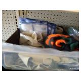 Contents of Shelves - Home Decor, Gift Bags, Crafting, Knitting Needles, Etc.