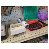 Contents of Shelves - Home Decor, Gift Bags, Crafting, Knitting Needles, Etc.