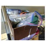 Contents of Shelves - Home Decor, Gift Bags, Crafting, Knitting Needles, Etc.