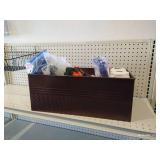 Contents of Shelves - Home Decor, Gift Bags, Crafting, Knitting Needles, Etc.