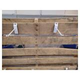 Rustic 3-Panel Pallet Display