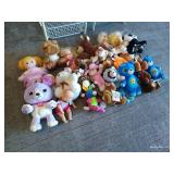 Large Lot of Plushes & Dolls