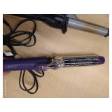 (2) Large-Barrell Curling Irons