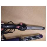 (2) Large-Barrell Curling Irons
