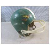 (EC1) 3 Vintage Football Helmets 2 ... (EC1) 3 Vintage Football Helmets 2 ...