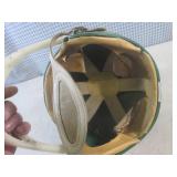 (EC1) 3 Vintage Football Helmets 2 ... (EC1) 3 Vintage Football Helmets 2 ...