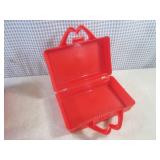 (A-2) 3 Vintage Plastic Lunch Boxes... (A-2) 3 Vintage Plastic Lunch Boxes...