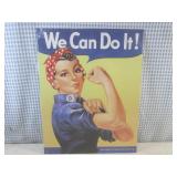 (G-1) We Can Do It Tin Sign 16' x 1... (G-1) We Can Do It Tin Sign 16' x 1...