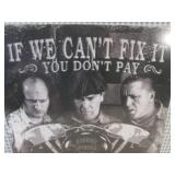 (EC1) Knuckleheads Garage Tin Sign ... (EC1) Knuckleheads Garage Tin Sign ...