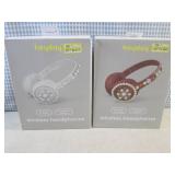 (CSB) 2 Pair of Wireless Headphones... (CSB) 2 Pair of Wireless Headphones...