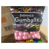 (C-1) 16 Bags of Shimmer Gumballs 4... (C-1) 16 Bags of Shimmer Gumballs 4...