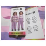 (RCK) Hurley Girls 2pc Snow Set Siz... (RCK) Hurley Girls 2pc Snow Set Siz...