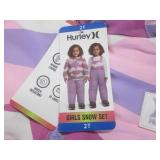 (RCK) Hurley Girls 2pc Snow Set Siz... (RCK) Hurley Girls 2pc Snow Set Siz...