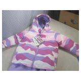 (RCK) Hurley Girls 2pc Snow Set Siz... (RCK) Hurley Girls 2pc Snow Set Siz...