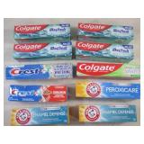 (CS) 10 Boxes of Assorted Toothpast... (CS) 10 Boxes of Assorted Toothpast...