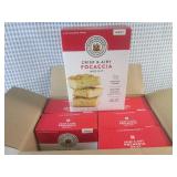 (C-1) 6 Boxes of Crisp & Airy Focac... (C-1) 6 Boxes of Crisp & Airy Focac...
