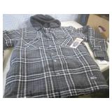 (RCK) Eddie Bauer Hooded Shirt Jack... (RCK) Eddie Bauer Hooded Shirt Jack...