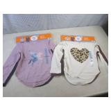 (EW4) 2 - 2-Packs Girls Longsleeve ... (EW4) 2 - 2-Packs Girls Longsleeve ...