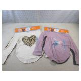 (EW4) 2 - 2-Packs Girls Longsleeve ... (EW4) 2 - 2-Packs Girls Longsleeve ...