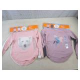 (EW4) 2 - 2-Packs Girls Longsleeve ... (EW4) 2 - 2-Packs Girls Longsleeve ...