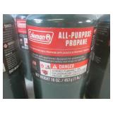 (EW4) 7 Empty Coleman 1 Lb All-Purp... (EW4) 7 Empty Coleman 1 Lb All-Purp...