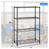 4-Shelf Heavy Duty Wire Shelving Unit – New in Box