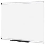 VIZ-PRO 48" x 36" Magnetic Whiteboard – Smooth & Versatile