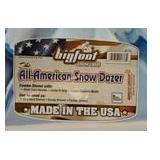 Bigfoot 18" Snow Shovel – Steel Core Handle, D-Grip – NEW Overstock