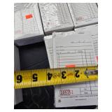 Bulk Office Supply Lot – Receipt Books & Badge Holders, New