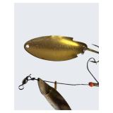 Vintage Fishing Lure Lot – Crankbait, Spinner & Topwater – Classic Colors