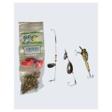 Sweet Vintage Fishing Lot – Lures, Hooks & Spinners