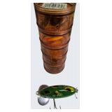 Vintage Frog Pattern Lure – Bold Color & Retro Vibes