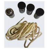 Vintage Rope & Canister Lot – Curious Finds & Utility Charm