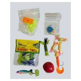 Colorful Fishing Tackle Lot – Soft Baits, Jigs & Fun Finds