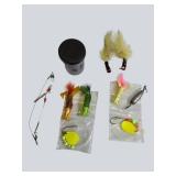 Vintage Fishing Tackle Mix – Flies, Spinners & Hidden Goodies