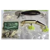 Vintage Lure Set – Jointed Minnow, Spinner & Sinkers