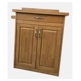 Solid Wood Kitchen Cart / Island w/ Cutting Board