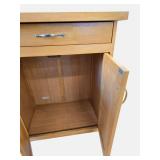Solid Wood Kitchen Cart / Island w/ Cutting Board