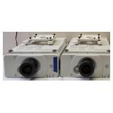 BIG AV BUNDLE – (2) Panasonic PT-DZ570 Projectors + Gear – MUST SEE!