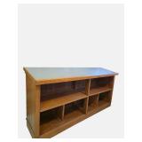 SOLID OAK DISPLAY / STORAGE UNIT – 96” – HEAVY DUTY!