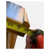 SOLID OAK DISPLAY / STORAGE UNIT – 96” – HEAVY DUTY!