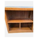 MASSIVE SOLID OAK DISPLAY UNIT – 8FT – HANDMADE BEAST!