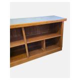 MASSIVE SOLID OAK DISPLAY UNIT – 8FT – HANDMADE BEAST!