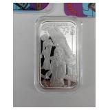 CMG Mint 1 oz .999 Silver Bar & It's Alive Cards (Lot of 2)