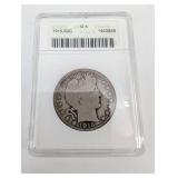 Barber Half Dollar 1915 ANACS G4 (50C)