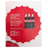 Coca-Cola Bottle Cap Coin 6g .999 Fine Colorized Silver - 2025