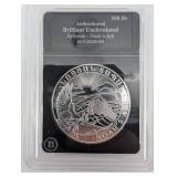 Armenia 1 oz Silver Coin 500 Dram Noah's Ark BU Authentic