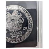 Armenia 1 oz Silver Coin 500 Dram Noah's Ark BU Authentic