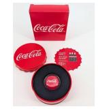 Coca-Cola Bottle Cap Coin - 6g .999 Silver Colorized Niue 2023 - One Dollar
