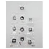 Trump 1 Gram .999 Silver Bar - Pan Silver Company (Lot of 10)